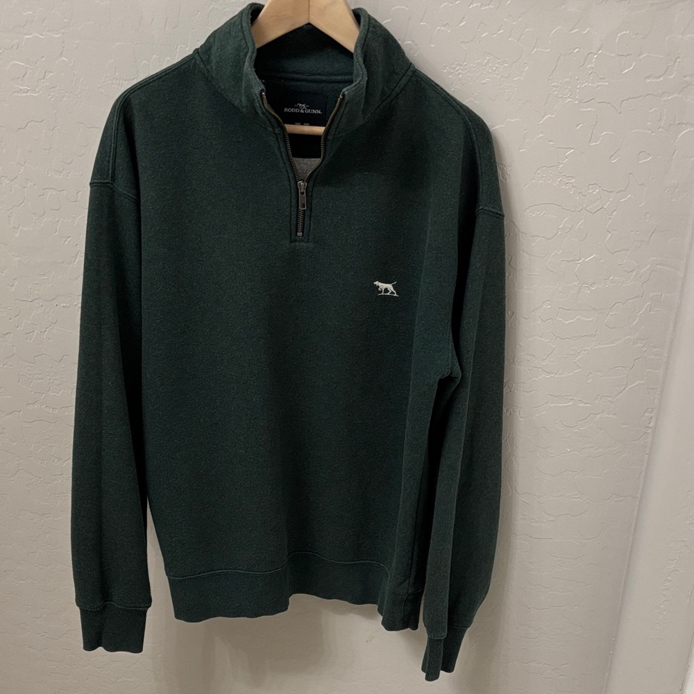 Rodd & Gunn Glen Eden Quarter Zip Heavyweight Pullover